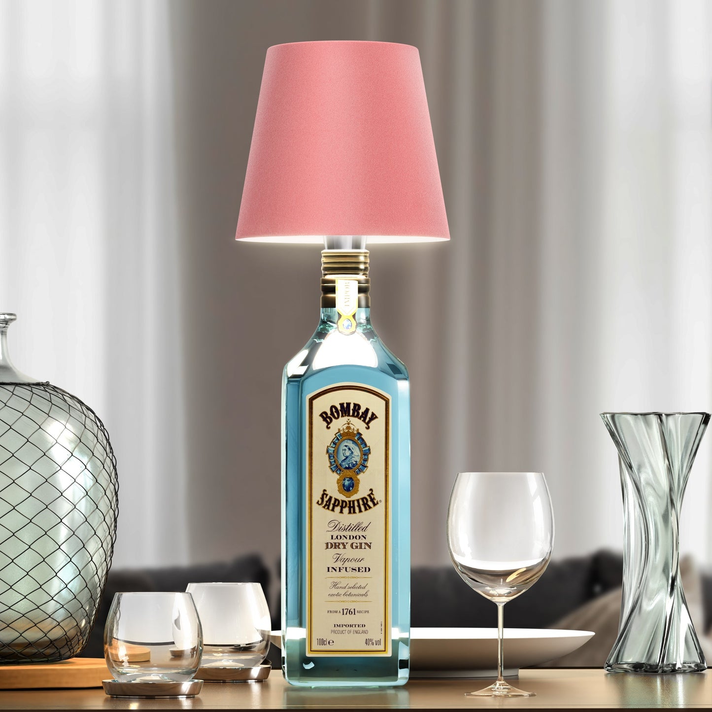 Draadloze Flessenlamp – Modern Design