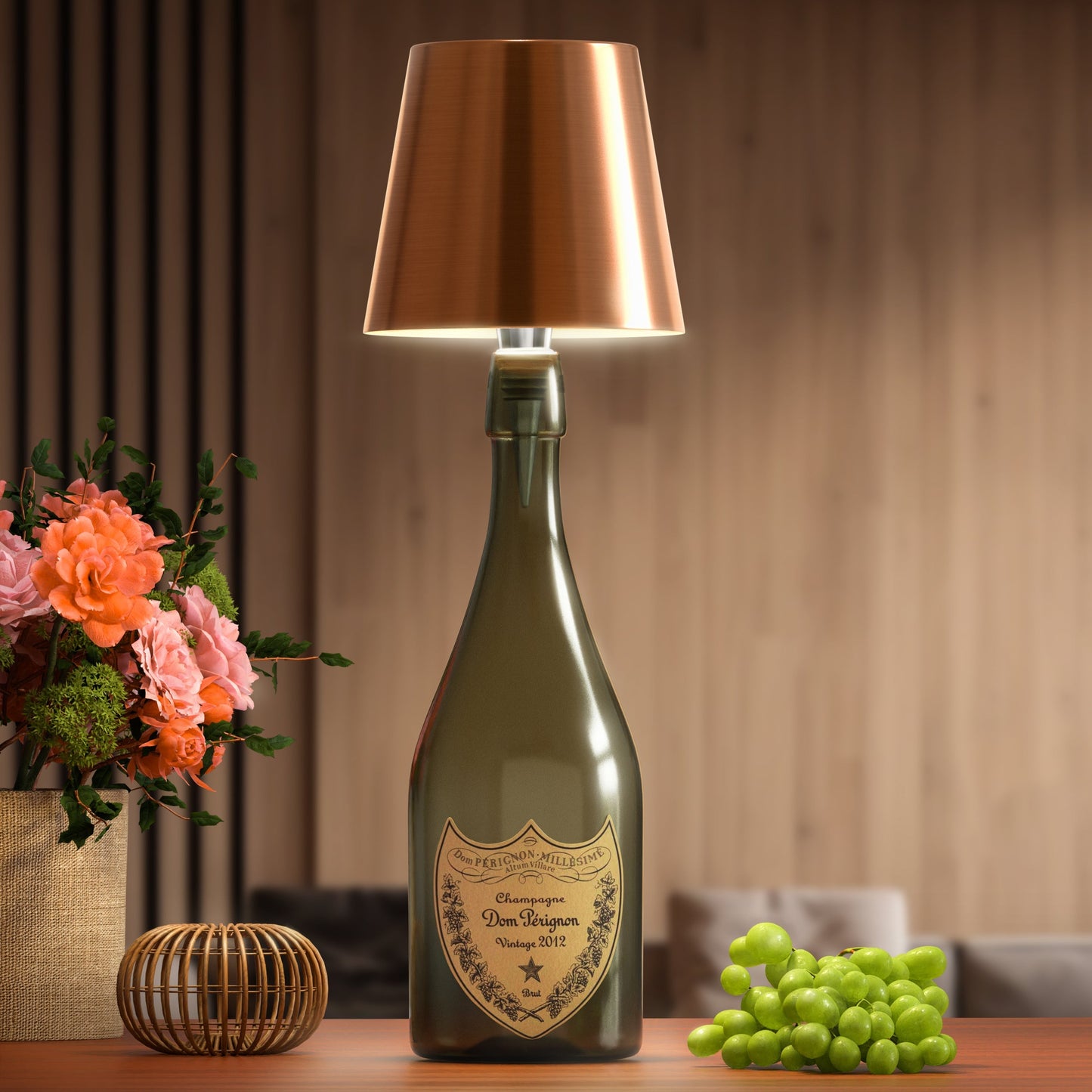 Draadloze Flessenlamp – Modern Design