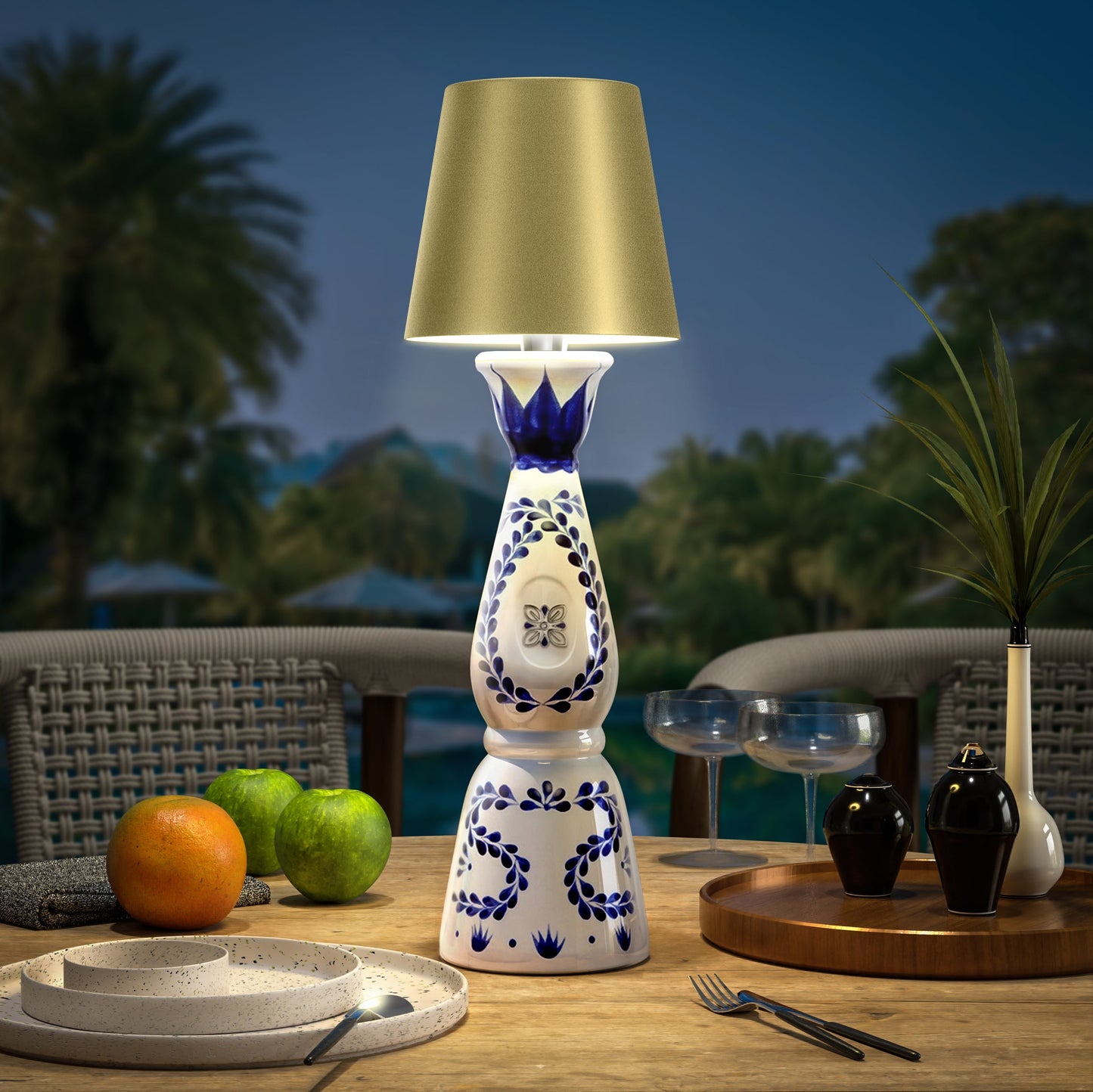 Draadloze Flessenlamp – Modern Design