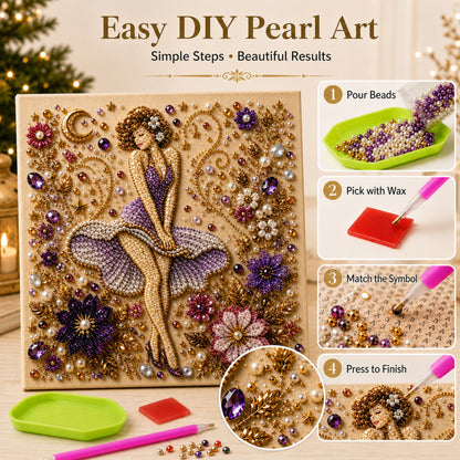 🔥LAST DAY 50% OFF - ✨ American Legends Pearl Art DIY Kit – Create 3 Timeless Icons in Sparkling Detail