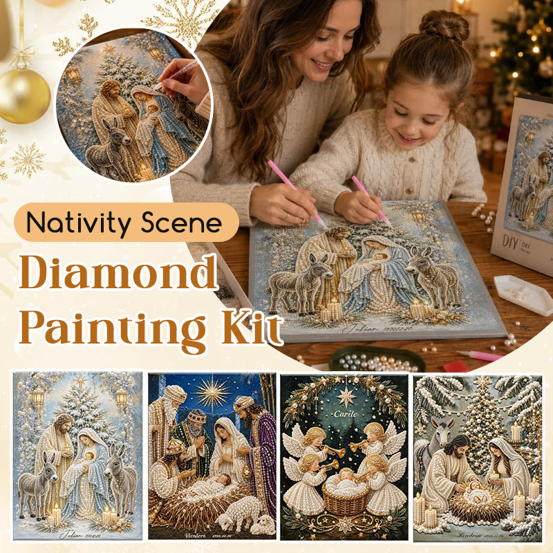 Nativity Scene Diamond Painting Kit