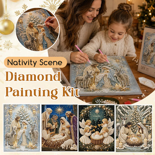 Nativity Scene Diamond Painting Kit