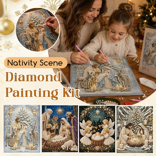 Nativity Scene Diamond Painting Kit