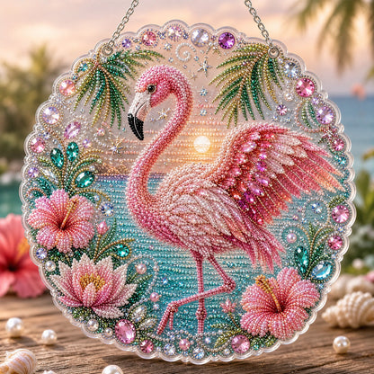 🔥 LAST DAY 49% OFF – ✨ Premium Animal Pearl Art DIY Hanging Ornament Kit | Luxury Flocked Canvas with Scratch-Resistant Non-Fading Pearl Beads DIY Handmade Animal Hanging Decor 🐾💎