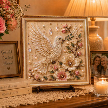 🔥Last Day 50% OFF 🌸 Luxury Bird Pearl Art DIY Kit