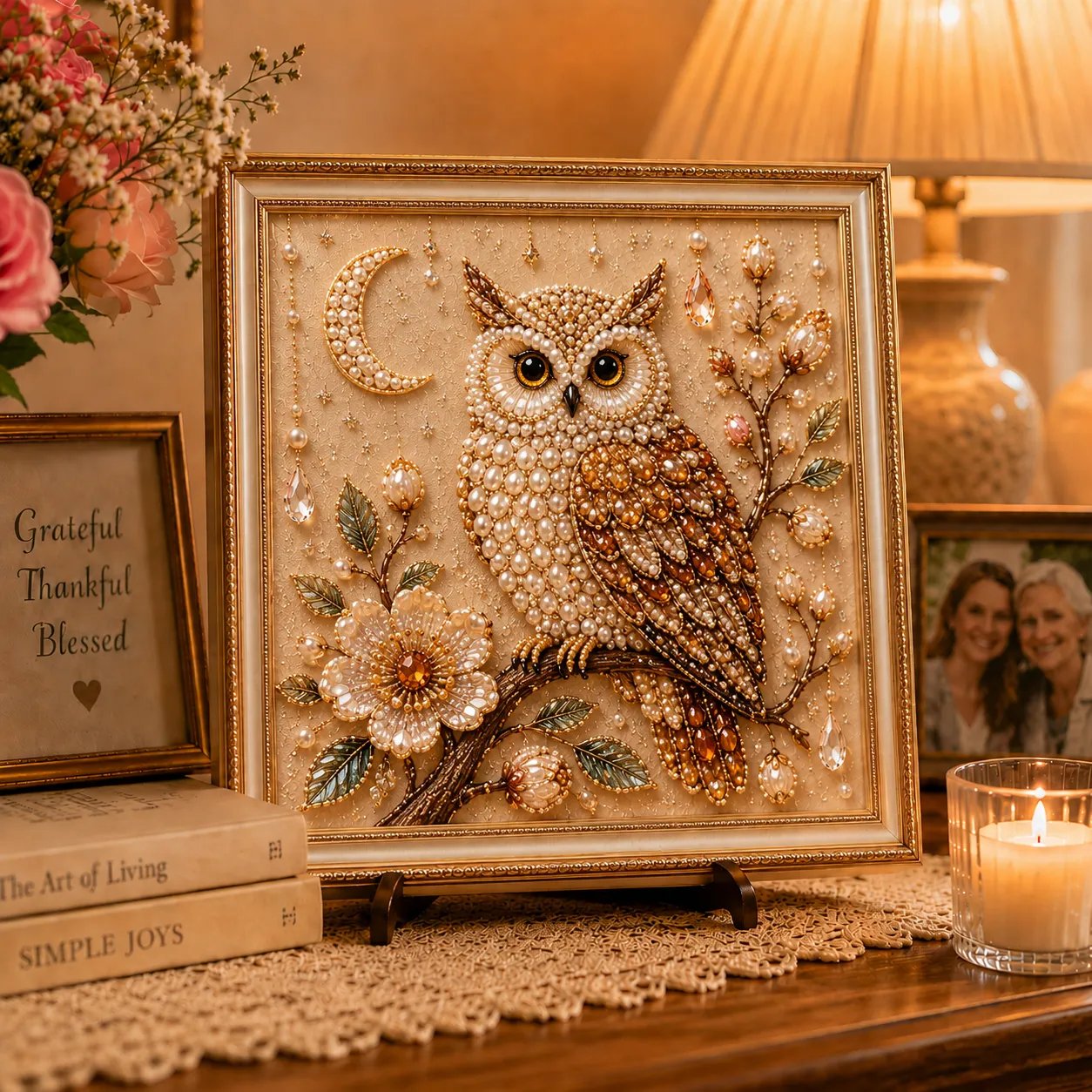 🔥Last Day 50% OFF 🌸 Luxury Bird Pearl Art DIY Kit