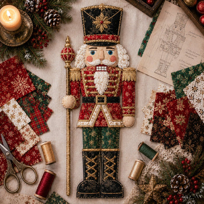 🔥LAST DAY 50% OFF - 🎅Christmas Patchwork Fabric DIY Decor Kit