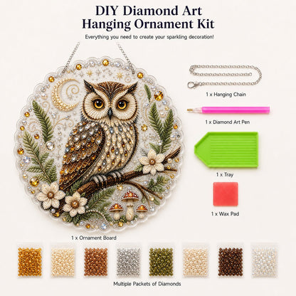 🔥 LAST DAY 49% OFF – ✨ Premium Animal Pearl Art DIY Hanging Ornament Kit | Luxury Flocked Canvas with Scratch-Resistant Non-Fading Pearl Beads DIY Handmade Animal Hanging Decor 🐾💎