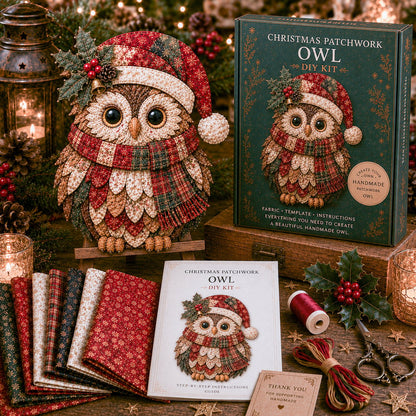🔥LAST DAY 50% OFF - 🎅Christmas Patchwork Fabric DIY Decor Kit