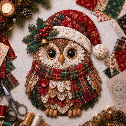 🔥LAST DAY 50% OFF - 🎅Christmas Patchwork Fabric DIY Decor Kit