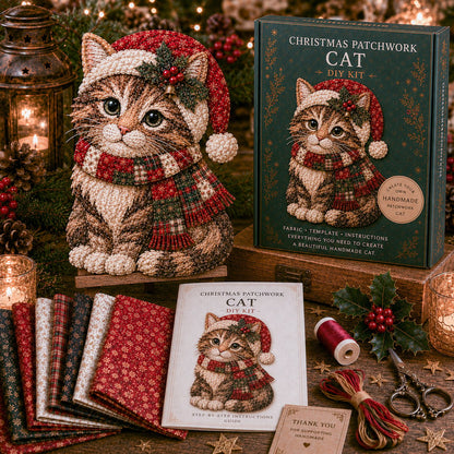 🔥LAST DAY 50% OFF - 🎅Christmas Patchwork Fabric DIY Decor Kit