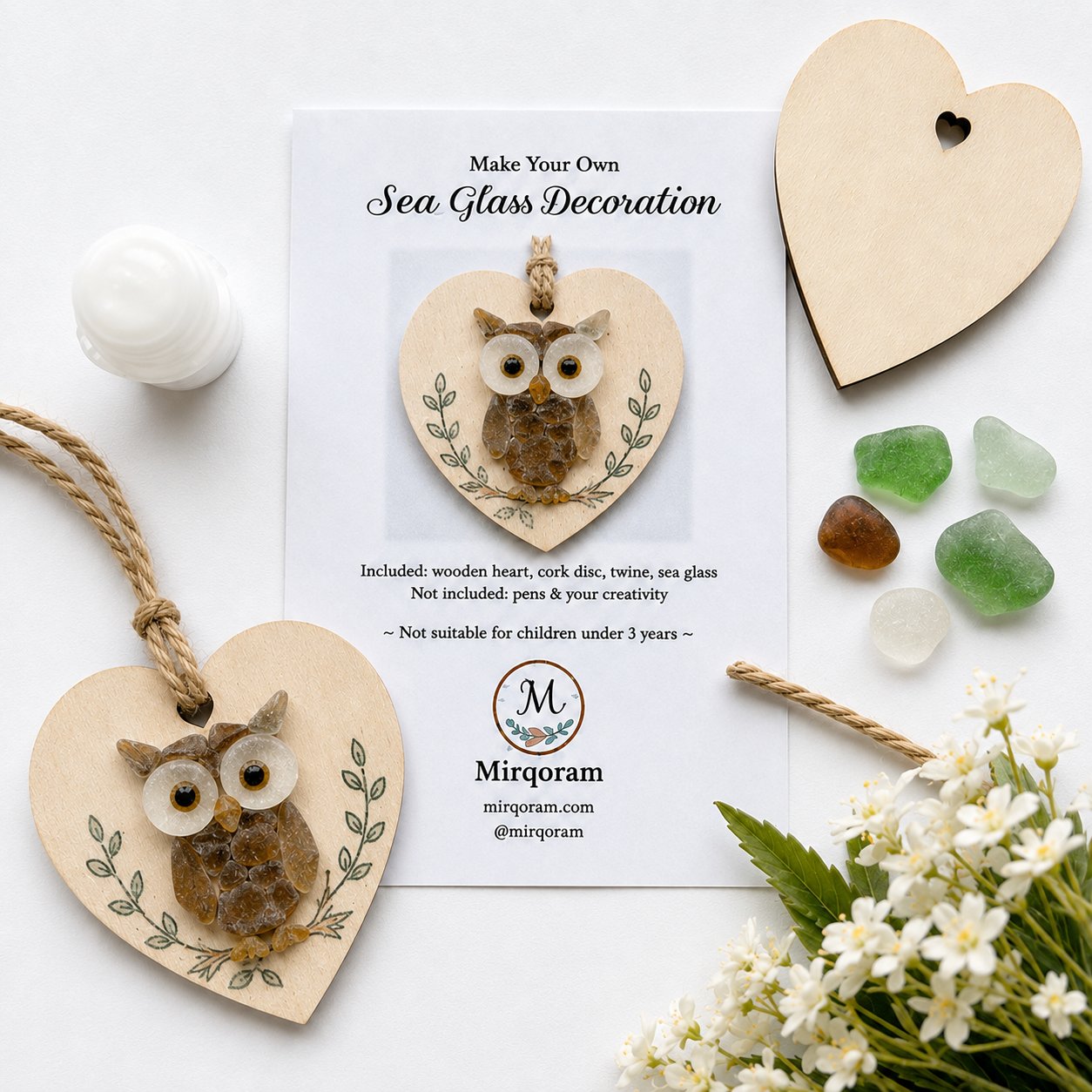 🌊 Sea Glass Diy Kit Ornament