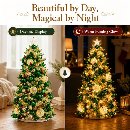 🎄✨DIY Beaded Mini Christmas Tree Kit – 🎅Create Your Own Glowing Holiday Decoration