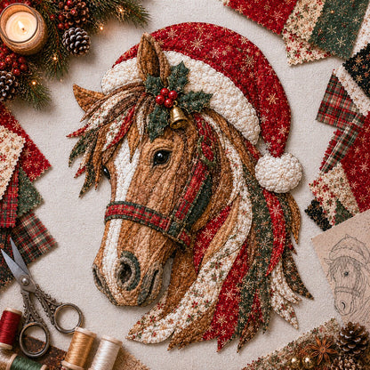 🔥LAST DAY 50% OFF - 🎅Christmas Patchwork Fabric DIY Decor Kit