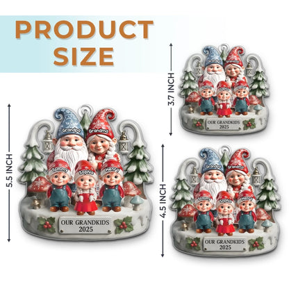 Custom Acrylic Ornament - Personalized Christmas Birthday Gifts For Mom, Dad, Grandma, Grandpa, Kids - Together Home Feels More Magical