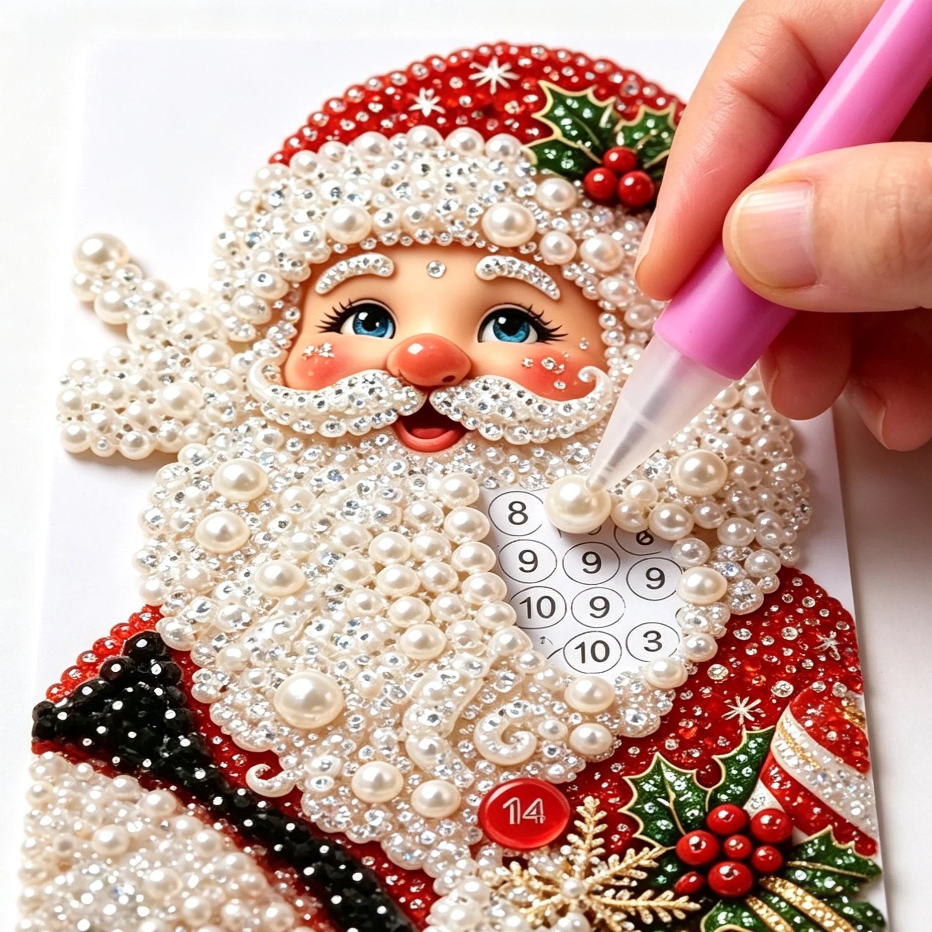 🔥Last Day 49% OFF - 🎄🎅Plymagic DIY Pearl Art - Christmas Collection(📦Buy 2 Free Shipping)