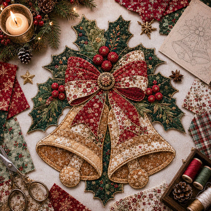 🔥LAST DAY 50% OFF - 🎅Christmas Patchwork Fabric DIY Decor Kit
