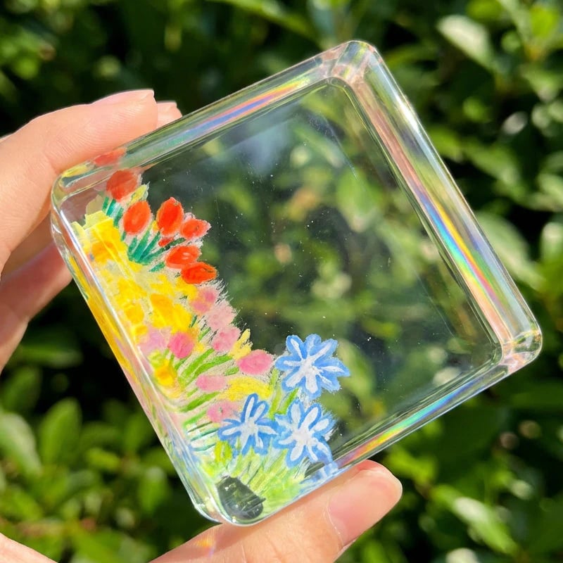 💕 DIY 3D Crystal Clear Acrylic Photo Fridge Magnet Kit – Create Personalized Memory Keepsakes 🎞✨