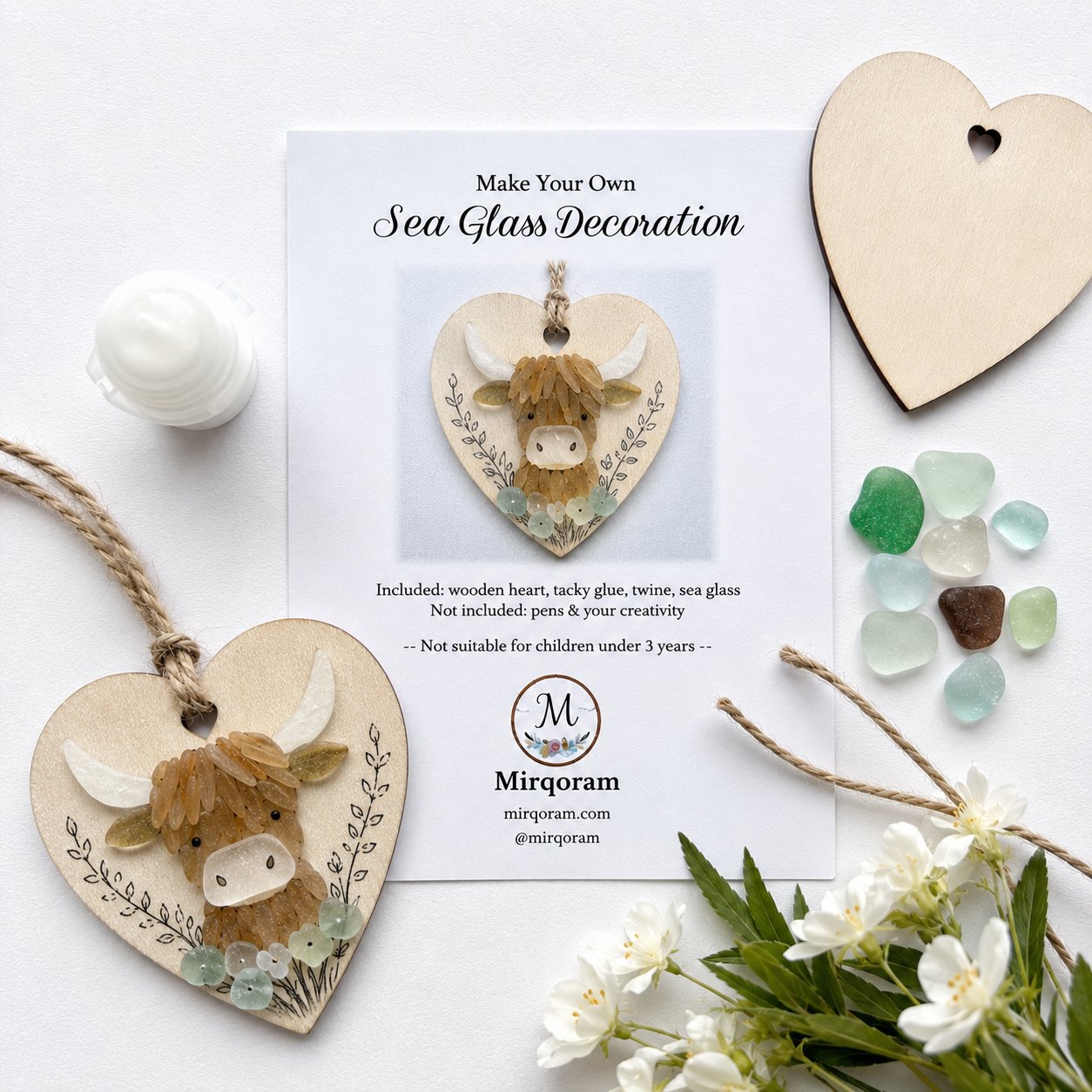 🌊 Sea Glass Diy Kit Ornament