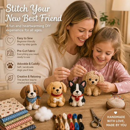 🧶Beginner-Friendly🐦DIY Fabric Animal Craft Kit – Creative Handmade Art