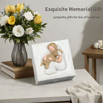 Forever in Our Hearts Memorial Angel Figurine Collection