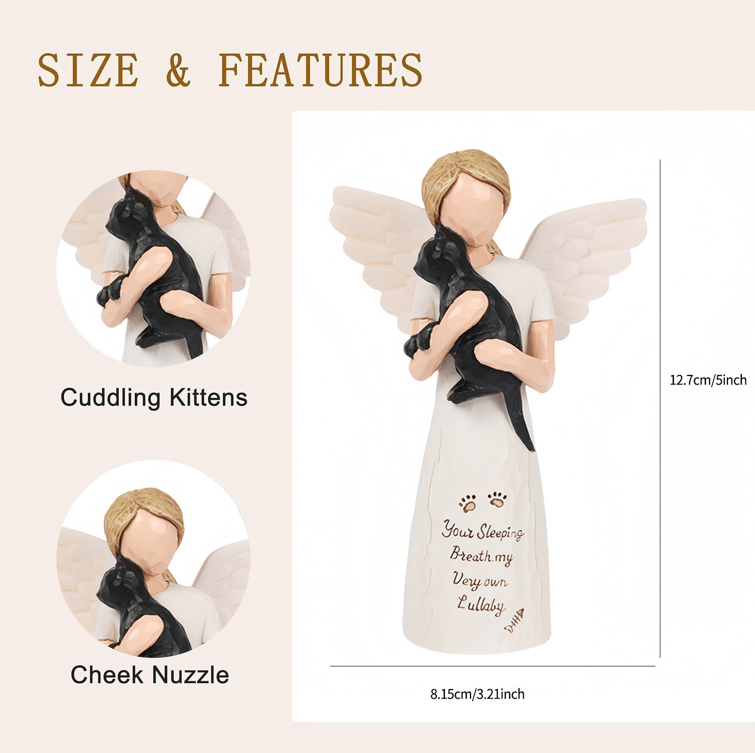 Forever in Our Hearts Memorial Angel Figurine Collection