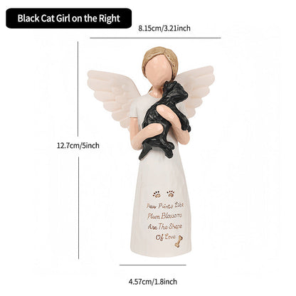 Forever in Our Hearts Memorial Angel Figurine Collection