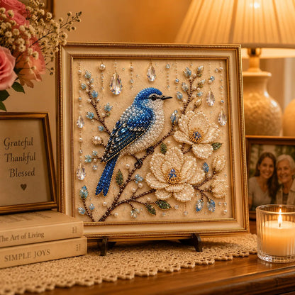 🔥Last Day 50% OFF 🌸 Luxury Bird Pearl Art DIY Kit