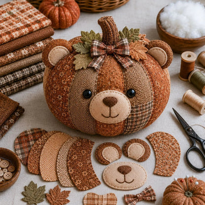 🔥Last Day 50% OFF - DIY Animal Pumpkin Sewing Kit