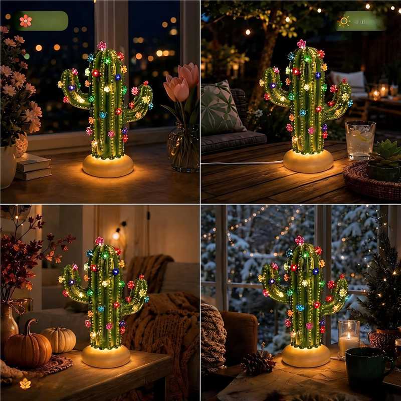 🔥 Last Day 49% OFF - 🌵✨ DIY Cactus Lamp – Endless Cozy Glow (📦Buy 2 Free Shipping)