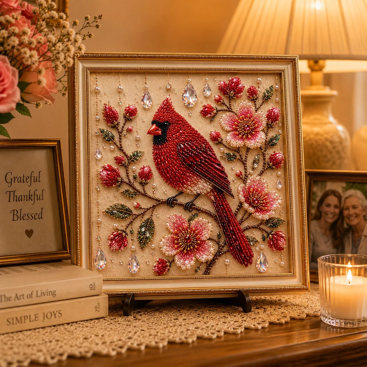 🔥Last Day 50% OFF 🌸 Luxury Bird Pearl Art DIY Kit