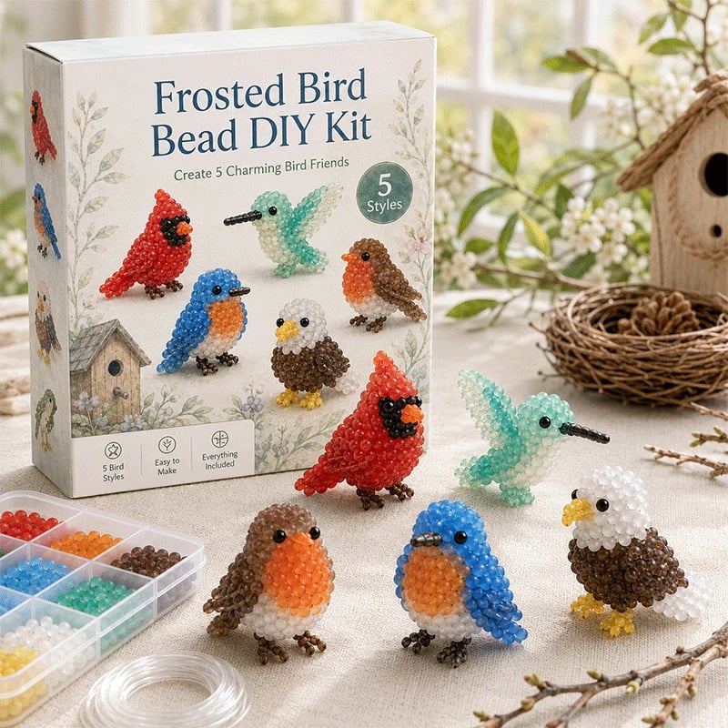 🔥LAST DAY 50% OFF - 🐳 Frosted Sea Glass-Style Beading DIY Kit✨Buy 2 Free Shipping
