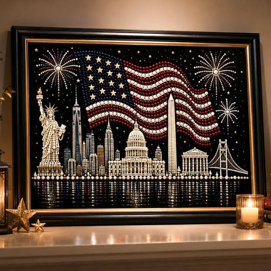 🔥Last Day 50% OFF🦅America 250th Anniversary Pearl Art Kit