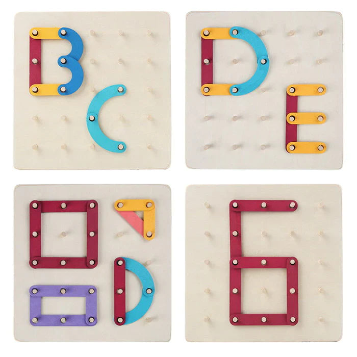 Woods™ - Stimuleer de creativiteit - Prikbord puzzel